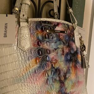 NWT Brahmin medium Asher prism ombré. Beautiful!!